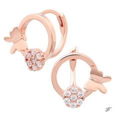 14k콩알원터치귀걸이