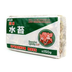 칠레산 고급 천연 수태 150g AA 토피어리 고급 호접난 풍란 박쥐란 수태볼 토피어리 몬스테라 수태봉 수태망 난재배용, 1개