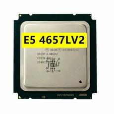 제온 CPU E5-4657L V2 2.4GHz 12 코어 22 nm 115W 30MB LGA2011 E5 4657LV2 프로세서 4657L