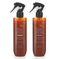 라입 R2 노워시 케라틴 트리트먼트 오리지널+엘레강스, 2개, 250ml - 케라틴액상