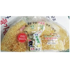 (착한+가격)_식당용 업소용 식재료 누룽지 - (성경 250g)_(AN4116+99040) (1Box 묶음배송 가능수량 - 20개), 착한가격 1