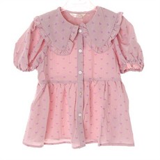 로엠걸즈빅카라블라우스