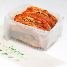 김치냉장고 김치수납 비닐주머니 신선비닐 프레시백 5매입 60cmX70cm 김치백 김장비닐 - fresh