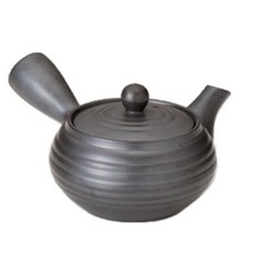 야마키이카이 Yamakiikai 평형 검정 찻주전자 W15, 1개