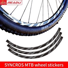 산악 자전거 SYNCROS 휠 세트 스티커 27.5 인치 및 29 인치 mtb 자전거 데칼, 29er 다른 색깔,