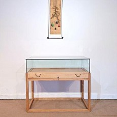 다용도 모던 유리장식장 주얼리 진열장 옥기문 골판지 시계 액세서리 다이아몬드 비취유리, 02 120x60x100cm