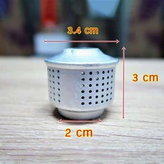알루미늄 스플래시 밸브 모카 포트 스프레이 방지 캡 커피 액세서리, 01 1pc, 1개