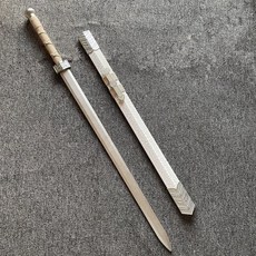 검도 죽도 중국 한검 목도 죽검 연습도구 무사날거합도 당횡도 강호풍 한복, 15 백은한검103cm