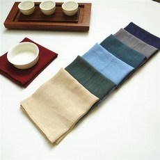 6A오성 리빙 냅킨타올 호텔냅킨타올 호텔냅킨 7컬러 오리엔탈 무, 1개, 색상:다크블루
