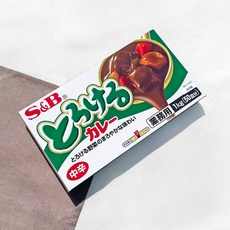 에스앤비 토로케루 도로케루 카레 중간 매운맛 1kg, 1개