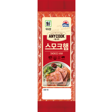 사조대림 애니쿡 스모크햄, 1kg, 1개