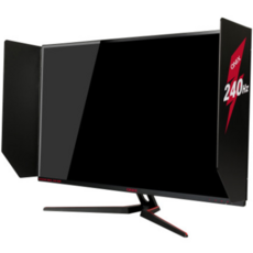 큐닉스 KXG QX324G REAL 240 HDR 게이밍 모니터 강화유리 무결점