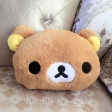  캠핑 rilakkuma plush pillow toy kiiroitori 병아리 커플 테디 베어 인형 핸드 워머 in winter gift 