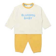 (백화점 상품) [블루독베이비8] FW24 로고COMFORT상하세트 HJ (44A7067212) (BLUEDOG BABY 유아 출산 백일 선물 도트 강아 774969