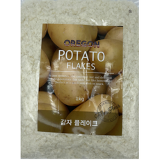 건조 감자 후레이크 1kg, 2개