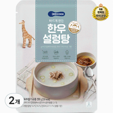 베베쿡 바르게 만든 한우설렁탕 200g 3개, 12개