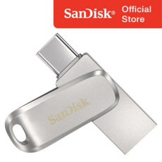 샌디스크 울트라 듀얼 드라이브 럭스 USB Type C SDDDC4, 1024GB
