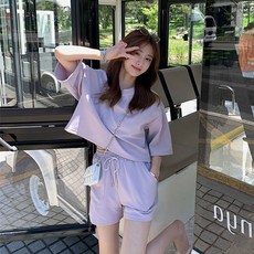 여성자켓반바지세트