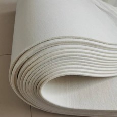 천연 양모 펠트 패드 펠트지 울 공예 DIY 재료 산업용 방음 산업용 고온 연마 오일 씰, 1.5 x 3m (5mm)