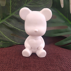 프롬아떼 베어브릭 곰돌이 3D실리콘 몰드 시리즈 모음 - 석고/레진/향초몰드, 몰드_공손 곰돌이