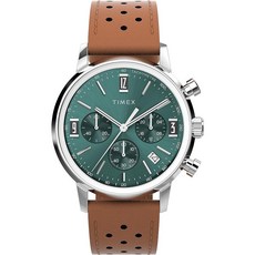 Timex 남성용 Marlin 40mm 시계 블랙/실버톤/스테인리스 스틸 말린 40mm