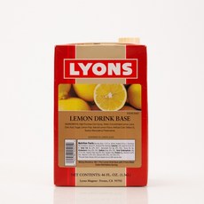 라이온스 레몬드링크 베이스 1.36L, 1개