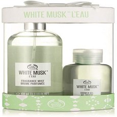 The Body Shop White Musk L' eau Mist & Shower Duo 5.41 Fluid Ounce, 단일상품