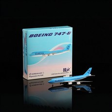 HX 1 400 새로운 코팅 한국 공기 BOEING 747-8 HL7638 금속 항공기, 일반 버전