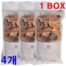 헬로우마켓/ (오래구워 구수한 맛) 누룽지 2kgx4개(한박스) 국산 간식 죽 영양식 환자식 백미 쌀 과자 가마솥, 단일 총 수량