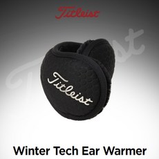 [아쿠쉬네트코리아] 타이틀리스트 윈터 테크(WINTER TECH) 이어 워머 귀마개 겨울용품 [TA22WMTEWK], 블랙, 1개