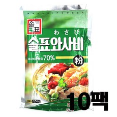 솔표 와사비 200g*10팩, 10개, 200g