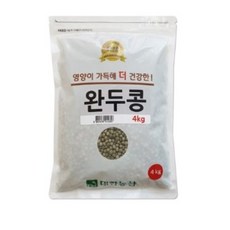대한농산 완두콩, 4000g, 5개