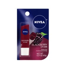 니베아 Nivea 블랙베리 립밤, 1개, 상세정보참조