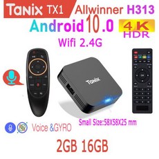 Tanix 스마트 박스 미니 게임 미디어 플레이어 안드로이드 100 TV 스틱 TX1 Allwinner H313 4K HDR 24G 와이파이 RAM 1GB 2GB ROM 8GB 1, 1) 2GB 16GB G10S - 미니미디어박스