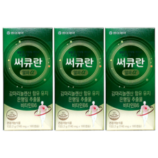 동아제약 써큐란 알파 180캡슐(3개월) 3개, 3개, 180정