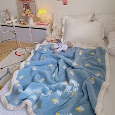 양털 뽀글이 후리스 블랭킷 곰돌이 테디베어 담요, F