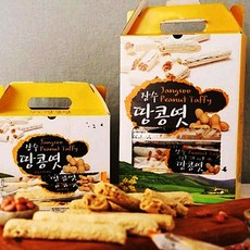 장수식품 전통 땅콩 가락 엿 20개, 25g