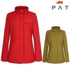 PAT 여성 다이아 퀼팅 바버쟈켓 1C81330