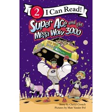 (영문도서) Super Ace and the Mega Wow 3000: Level 2 Paperback, Zonderkidz, English, 9780310716969