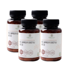 포헬라 류신 블랙마카 아르기닌 12000mg+6000mg+4800mg 60정 x 4개