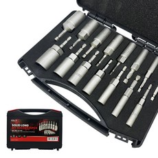 솔리드 육각 롱비트 소켓 15PCS 롱복스 임팩 세트 공구 전동드릴 드라이버 복스알, 1개 1개