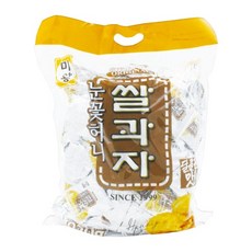 미왕눈꽃허니쌀과자 920g 스낵 간식 추억 대용량, 1개