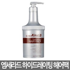 소망 엠세라드 하이드레이팅 헤어팩, 1000ml, 4개