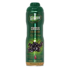 떼세르 블랙 커런트 농축 시럽 600ml Teisseire Blackcurrant Syrup 유통기한 2024년 7월