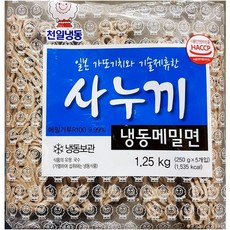 천일 사누끼 냉동메밀면(250gx5), 1