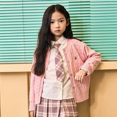 오후 완전 깔끔하고 촉감 좋은 꽈배기 클래식 가디건 OHCK24851