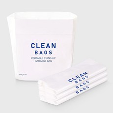 TreazurDi Bue Simpe 접착식 일회용 자동차 쓰레기 봉투 누출 방지 구토 가방 자동차 여행 캠핑 주방, 블루 심플