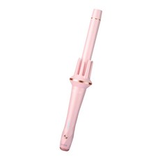 Routop 자동 고데기 봉고데기 이온 헤어 케어 온도 조절 쌍방향 회전 28mm, 핑크