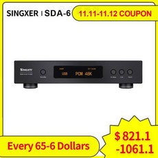Singxer SDA-6 디코더 DSD512 AK4499 NOS 네이티브 다이렉트 솔루션 DAC Sin, 상세내용참조