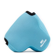 MegaGear ''Ultra Light'' Neoprene Camera Case Bag with Carabiner for Canon PowerShot SX60 HS Digita, 파란색, 1개